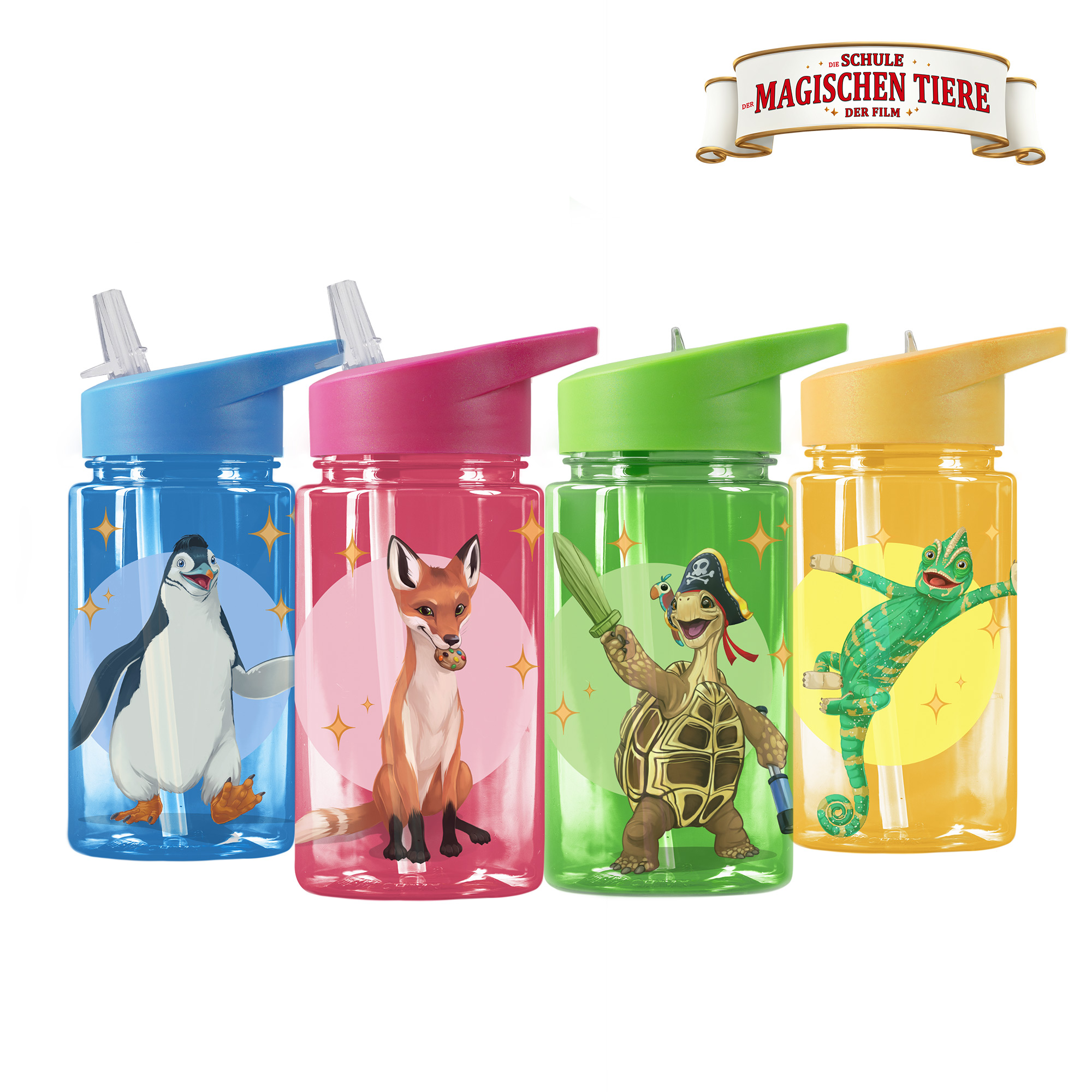 Trinkflasche 400 ml rPET | Blau, Juri