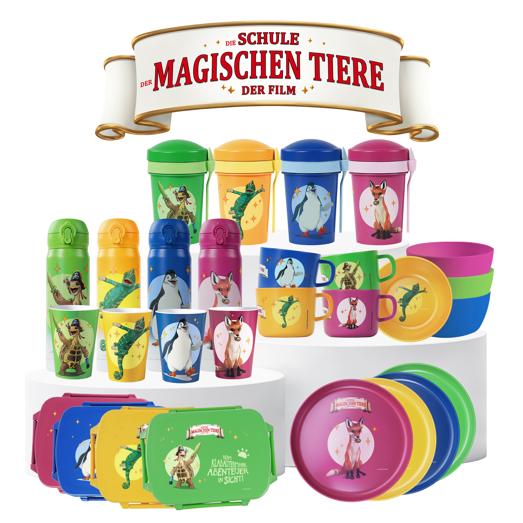 Kindergeschirr Schüssel Set, 4-tlg. 11,5 cm, rPET | AWAVE®