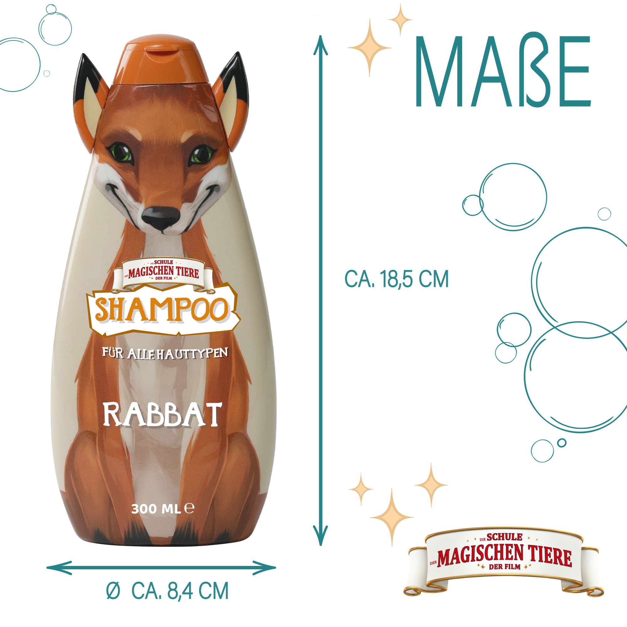 Shampoo 300 ml | Pfirsich-Duft, Rabbat