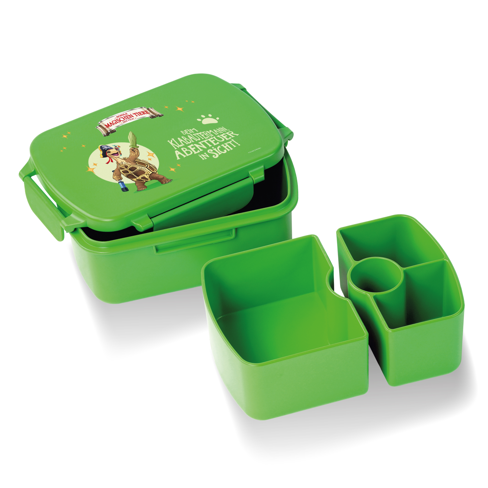 Snackbox, Henrietta, aus rPET - grün | AWAVE®
