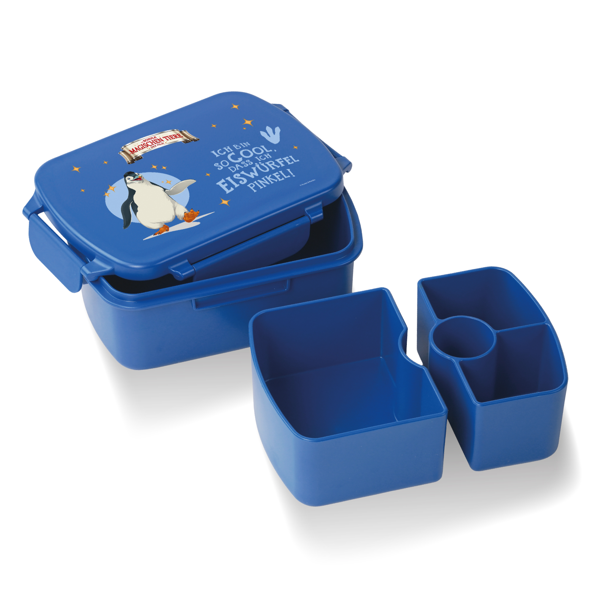 Snackbox, Juri, aus rPET - blau | AWAVE®